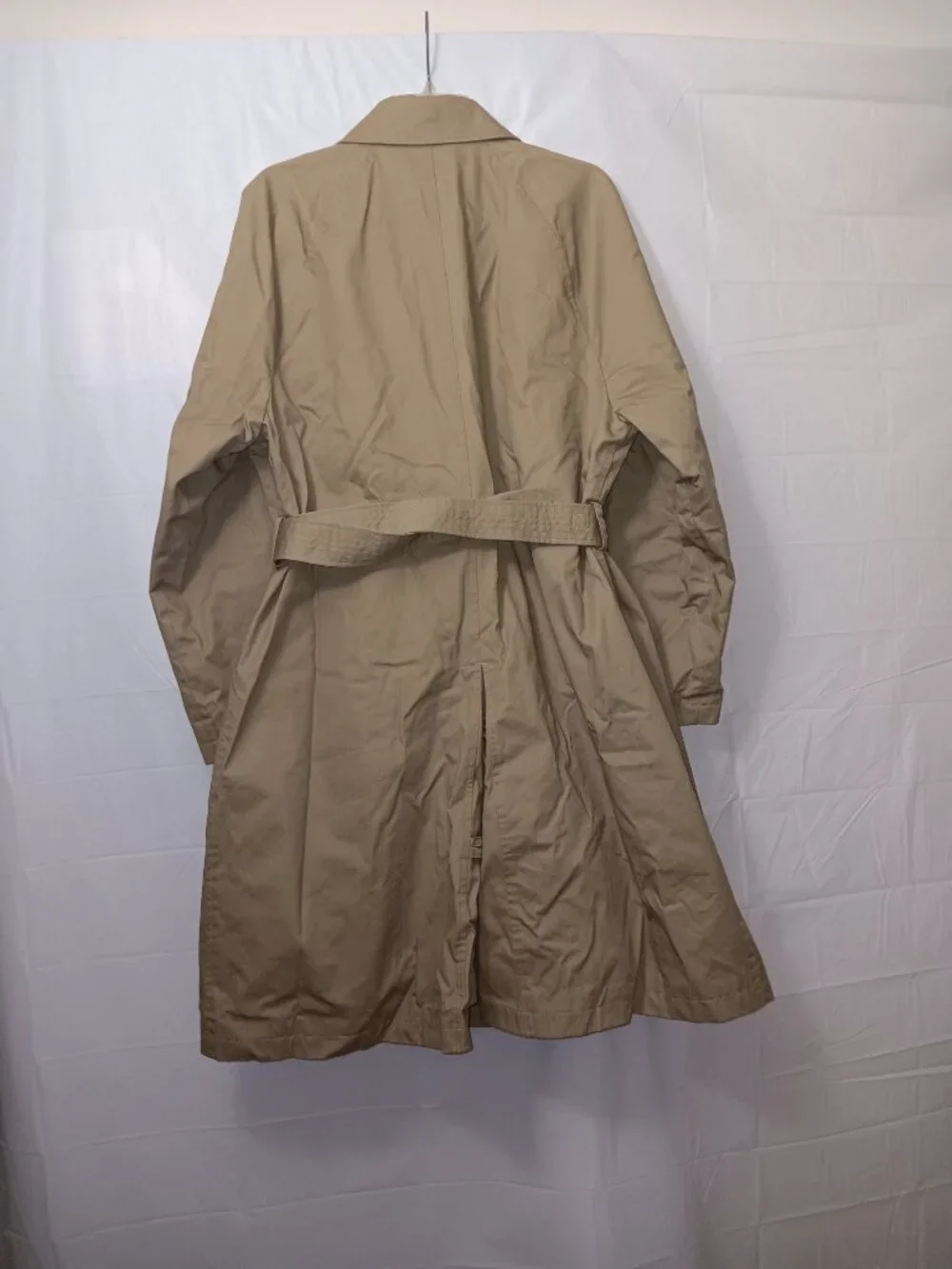 J.CREW RIVINGTON -IN- WATER -RESISTANT COTTON HIDDEN BUTTON TRENCH COAT